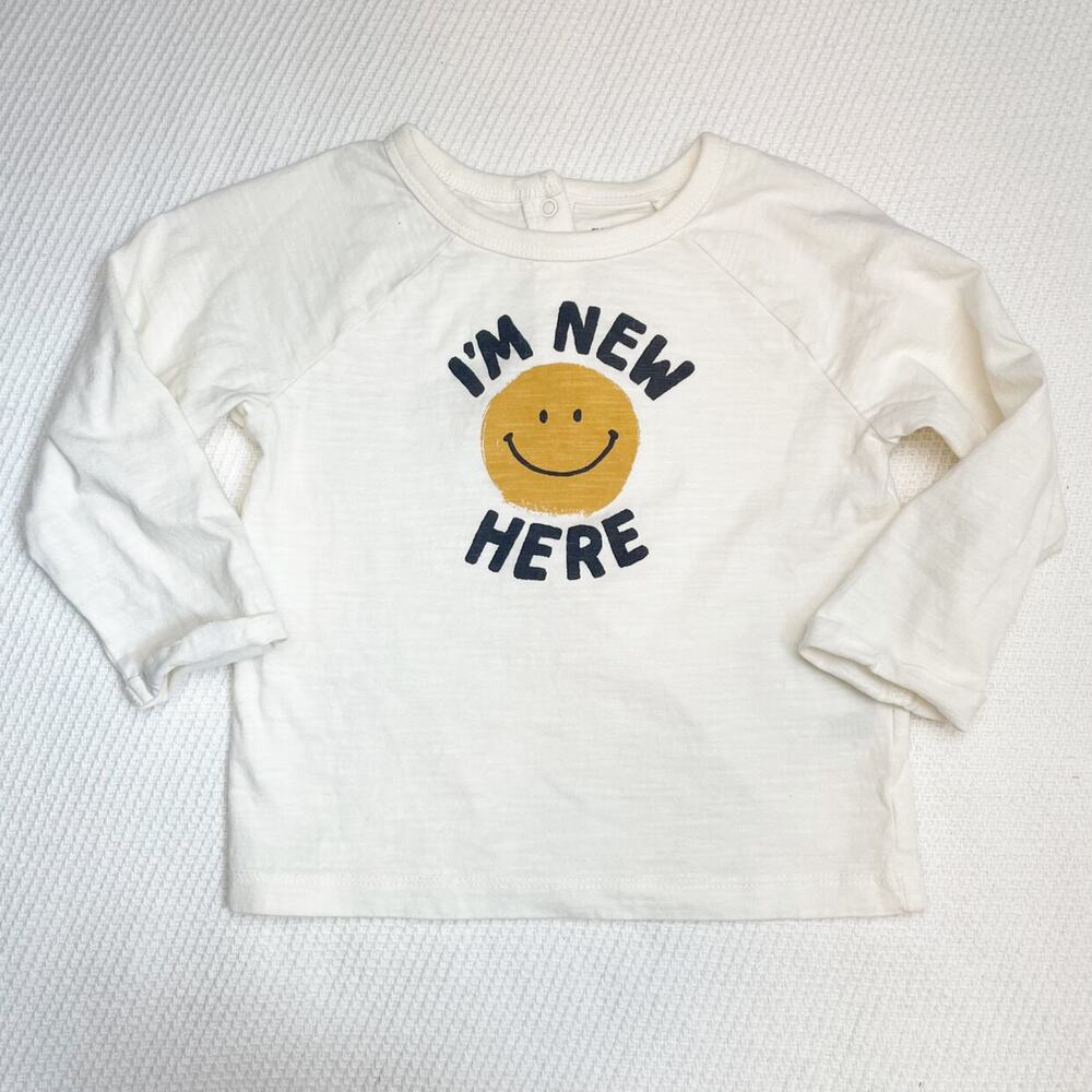 I'm New Here Gymboree Long Sleeved Tee